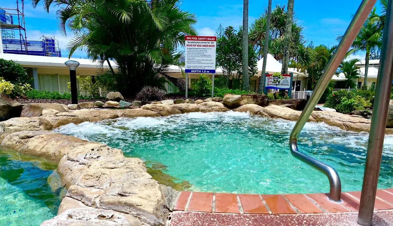 Beachfront Top Floor Resort Queen Studio At Alex Beach Resort Alexandra Headland 0*,