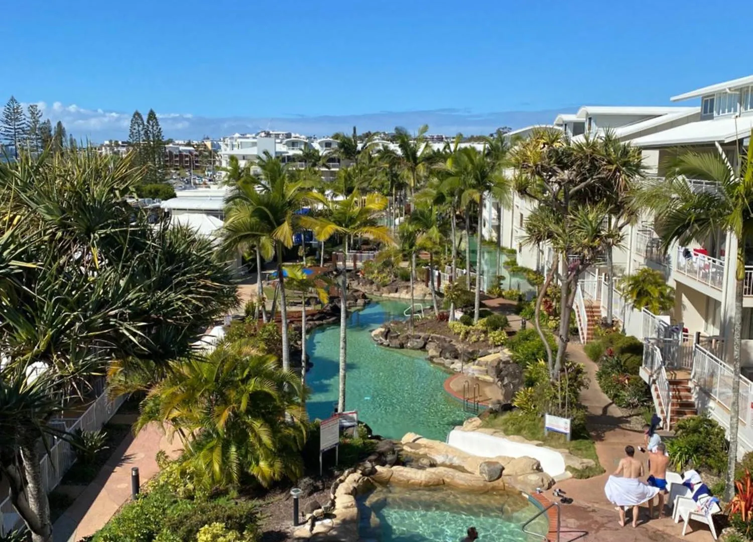 Lägenhet Beachfront Top Floor Resort Queen Studio At Alex Beach Resort Alexandra Headland Australien
